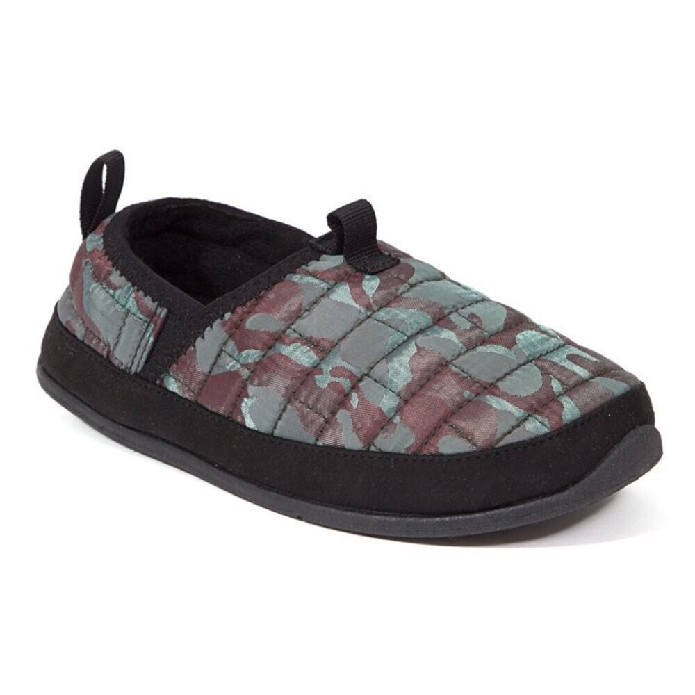 Deer Stags Slipperooz Lil Yuma Slipper Kid 1 Green Camo Quilted Slip On JOBB1160